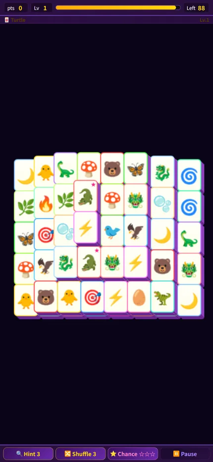ZenoWorks Mahjong Solitaire｜The board